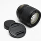 Nikon AF-S 18-105mm f3.5-5.6G ED DX VR zoom lens, caps, clean, versatile