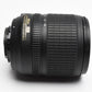 Nikon AF-S 18-105mm f3.5-5.6G ED DX VR zoom lens, caps, clean, versatile
