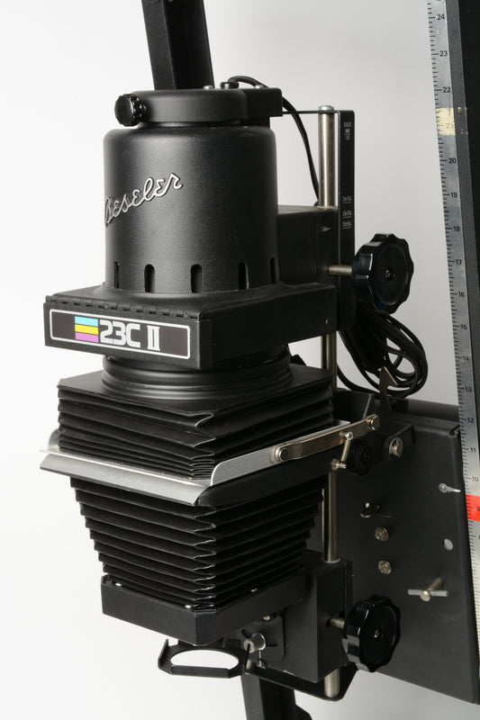 Beseler 23CII Enlarger, 50mm Nikkor lens, clean, tested, Nice