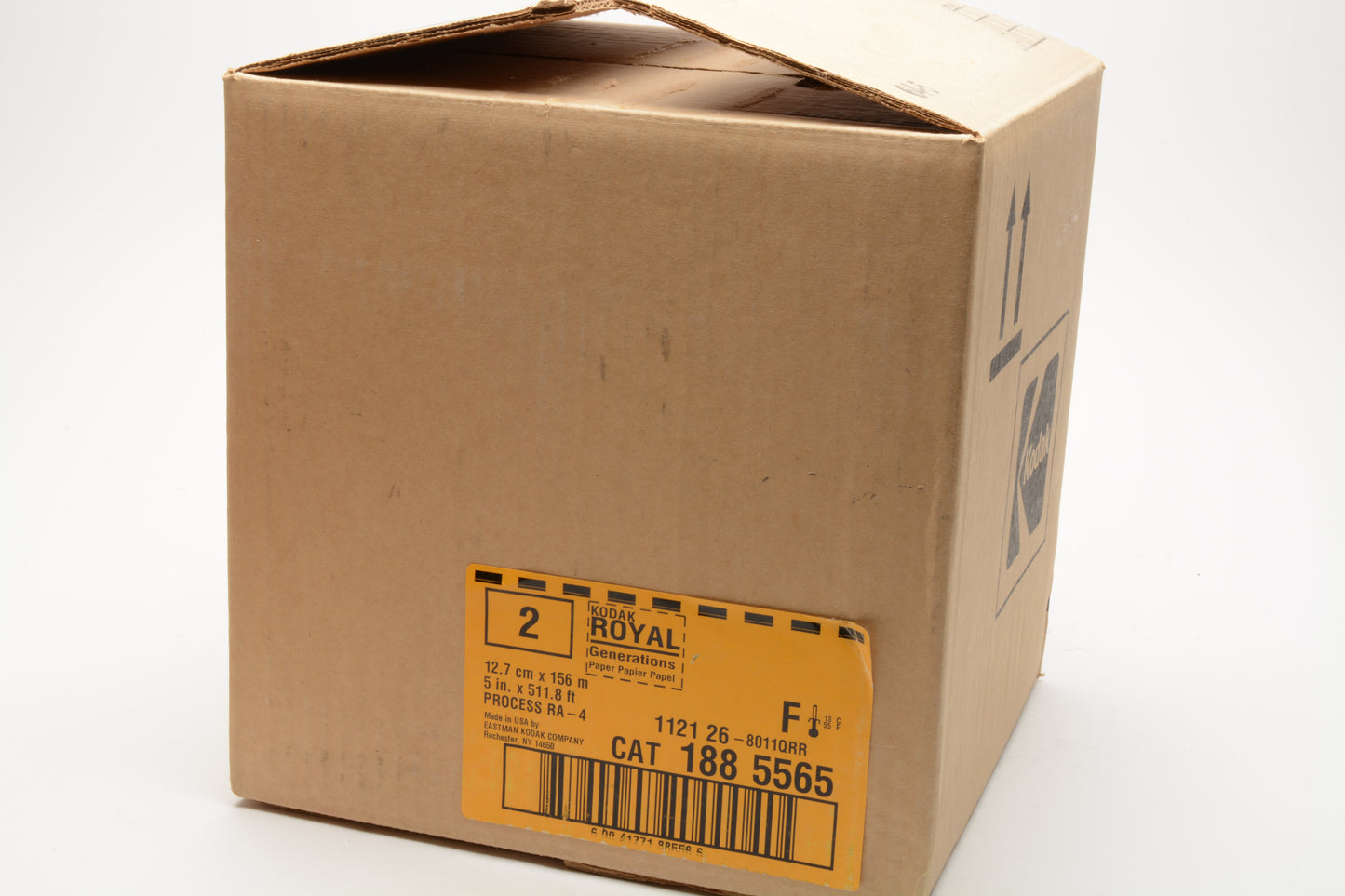 2X Rolls Kodak Royal Photo paper for minilabs 5"x511.8' F Glossy - NIB