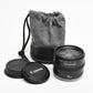 Canon EF 24mm f2.8 wide Lens, Caps, Great wide angle lens! + Pouch