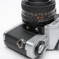 Minolta XG-A 35mm SLR w/50mm f1.7 lens, strap, cap, very clean, new seals