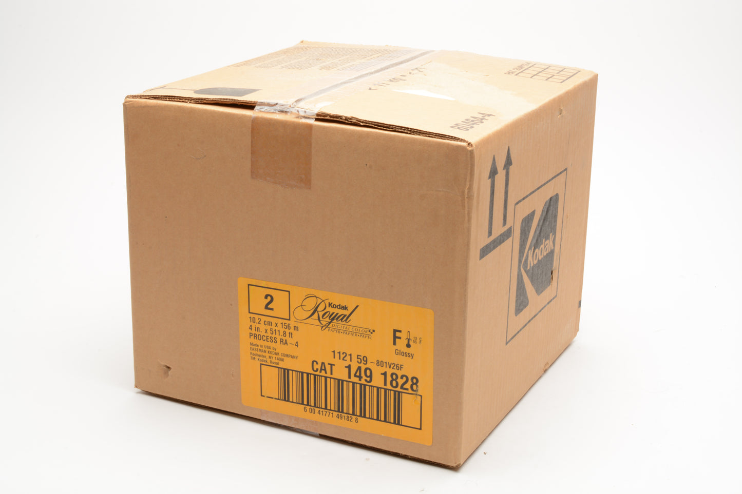 2X Rolls Kodak Royal Photo paper for minilabs 4"x511.8' F Glossy - NIB