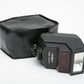 Minolta Maxxum AF 2800AF flash, case, tested, great