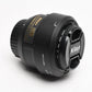 Nikon AF-S Nikkor 35mm f1.8G DX Lens w/ Hood, Pouch