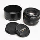 Canon EF 50mm f1.4 USM Lens w/Hood