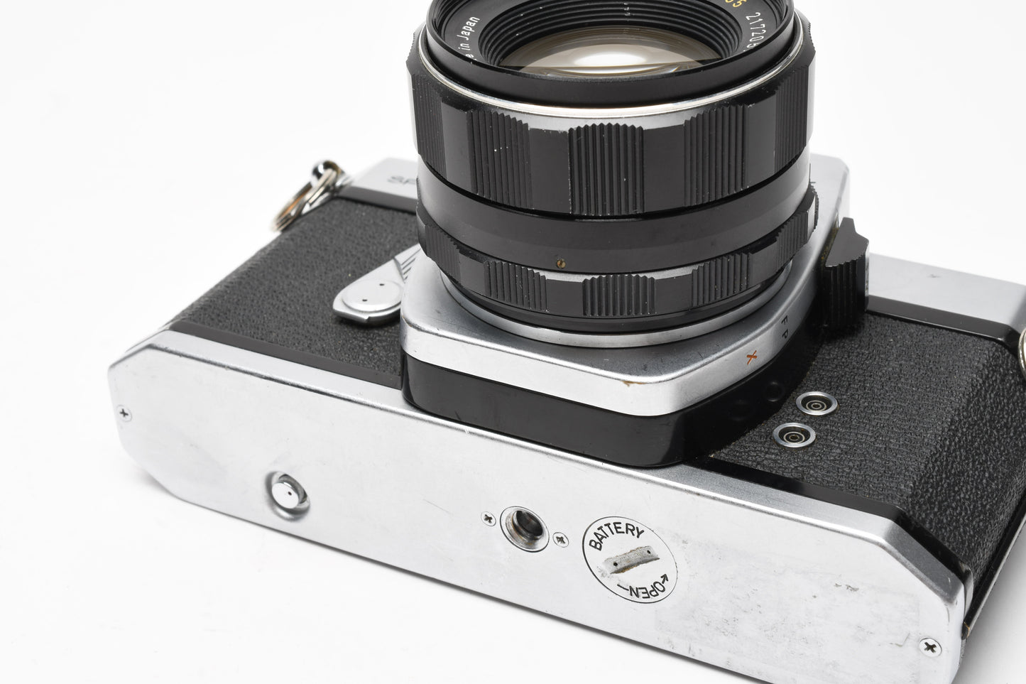 Pentax Spotmatic SP II 35mm SLR w/55mm f2 Super Takumar, New Seals