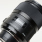 Sigma 35mm 1.4 DG Art lens for Nikon AF, Caps+Hood, sharp!  *Read