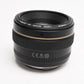 Canon EF 50mm f1.4 USM Lens w/Hood