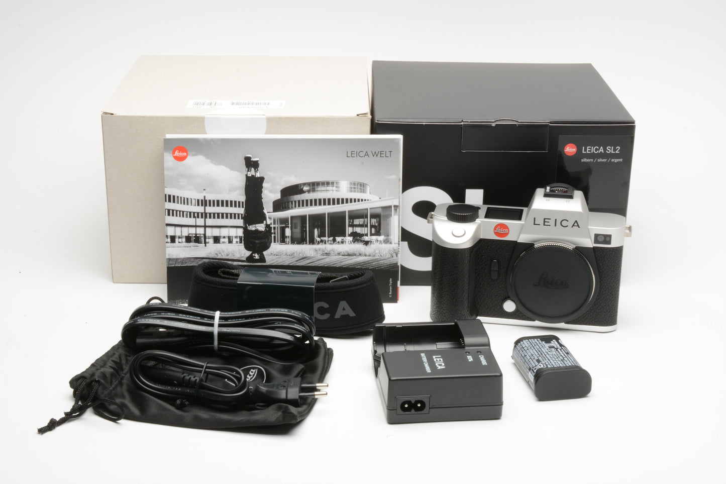 Leica SL2 Silver Edition 10896, Mint, Boxed, USA, w/Warranty