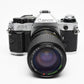Canon AE-1 Program 35mm SLR Camera w/35-105mm Zoom, New Seals! Great