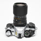 Canon AE-1 Program 35mm SLR Camera w/35-105mm Zoom, New Seals! Great