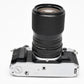 Canon AE-1 Program 35mm SLR Camera w/35-105mm Zoom, New Seals! Great