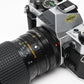 Canon AE-1 Program 35mm SLR Camera w/35-105mm Zoom, New Seals! Great