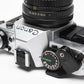 Canon AE-1 Program 35mm SLR Camera w/35-105mm Zoom, New Seals! Great