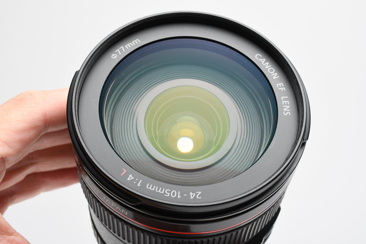 Canon EF 24-105mm f4L IS USM zoom lens, Caps, Clean and sharp!