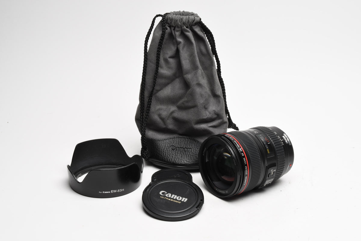 Canon EF 24-105mm f4L IS USM Zoom Lens w/Hood