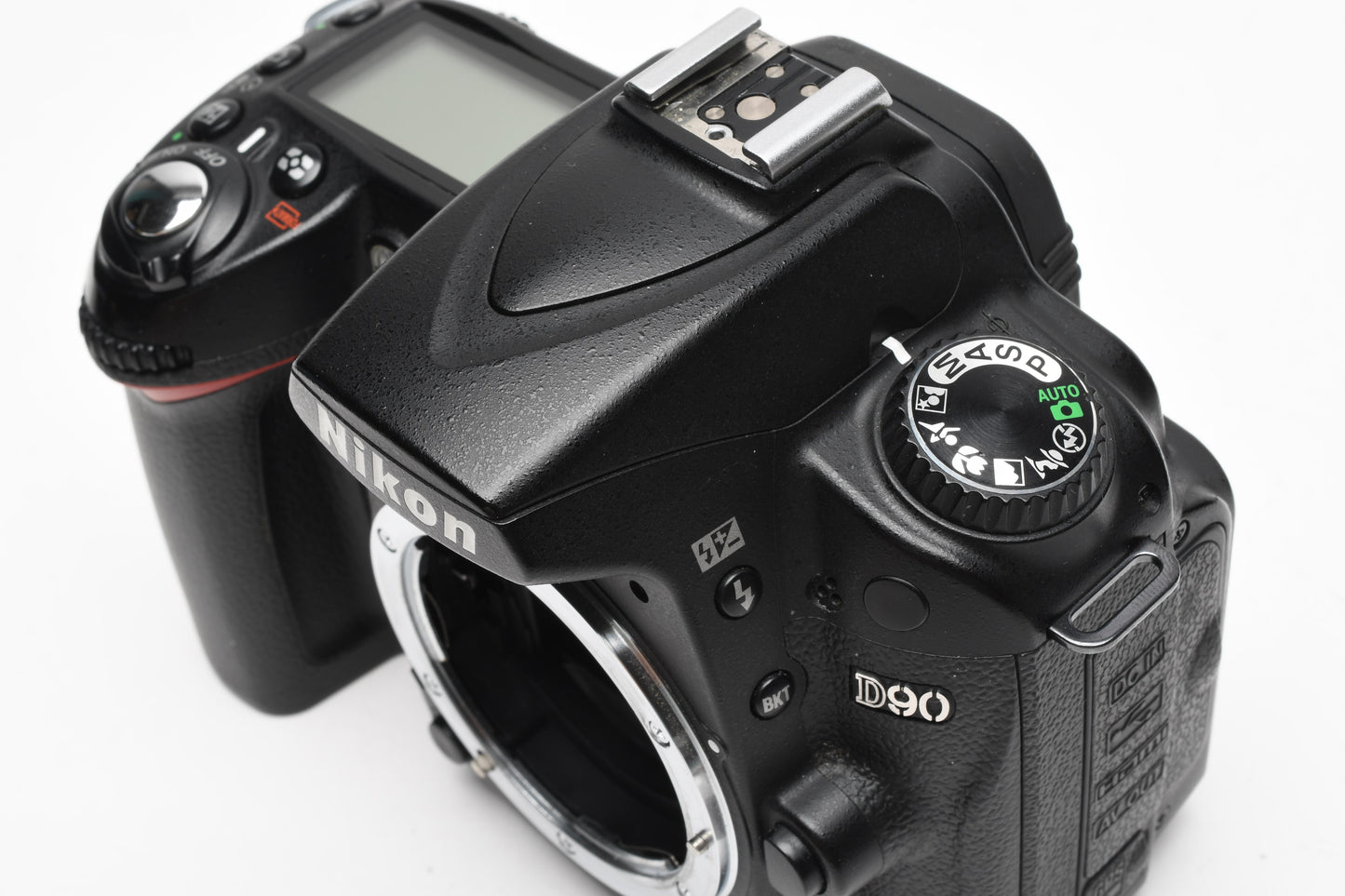 Nikon D90 DSLR body, batt, charger, strap, 11K Acts, Nice