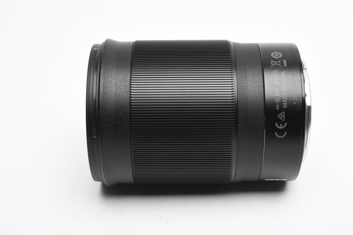 Nikon Nikkor Z 85mm f1.8 S Lens #20090, Hood+Caps+UV filter Mint-
