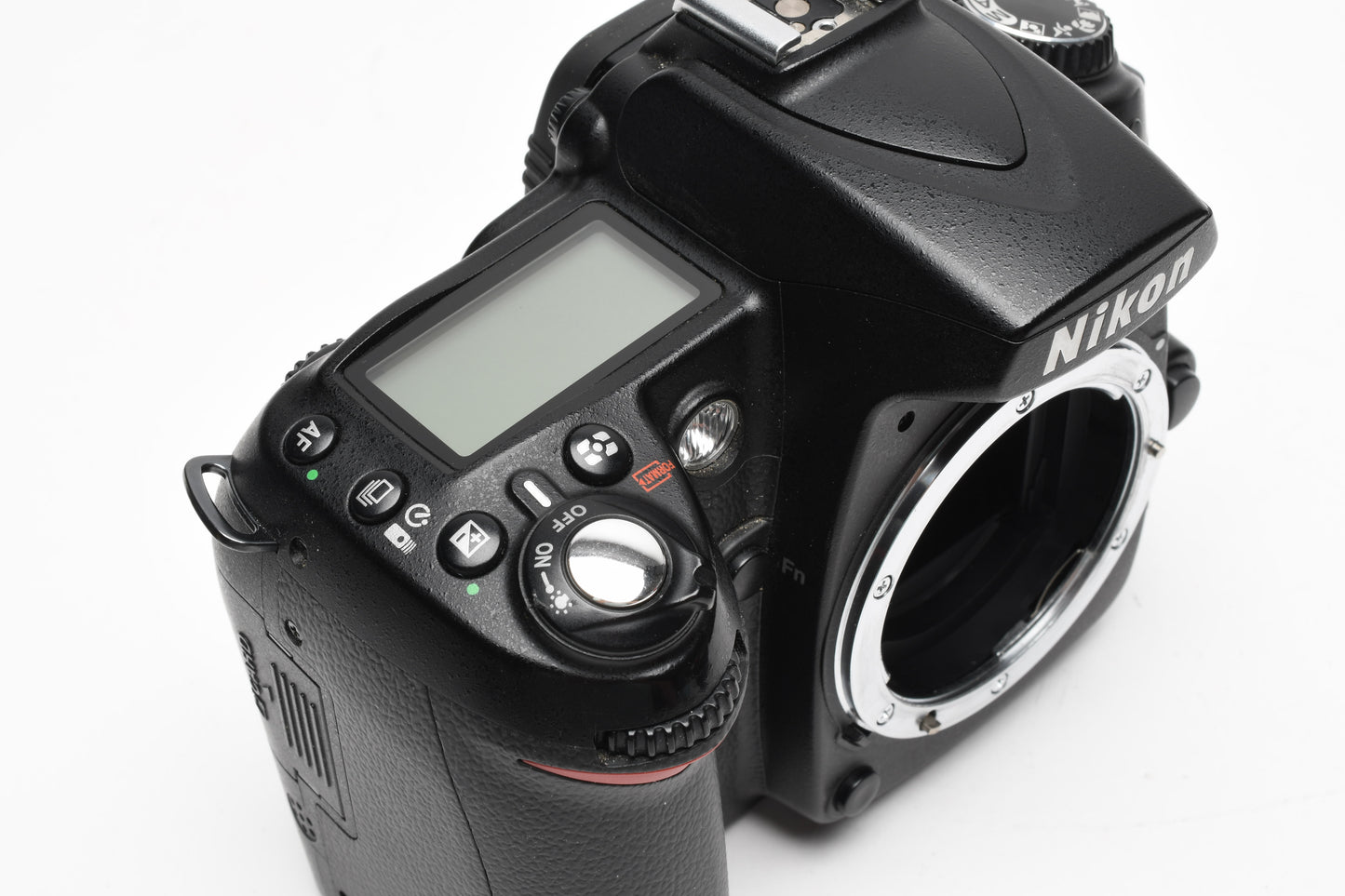 Nikon D90 DSLR body, batt, charger, strap, 11K Acts, Nice