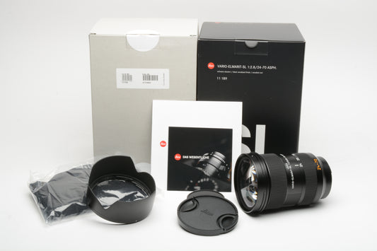 Leica AF 24-70 f2.8 Aspherical L Mount lens 11189, Mint, Boxed, w/Warranty