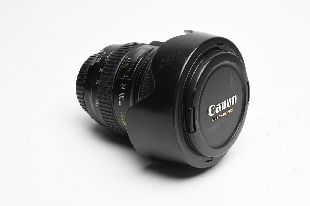 Canon EF 24-105mm f4L IS USM Zoom Lens w/Hood