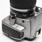 Canon Digital Rebel DSLR w/18-55mm f3.5-5.6 II zoom, Batt+charger+CF card