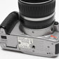 Canon Digital Rebel DSLR w/18-55mm f3.5-5.6 II zoom, Batt+charger+CF card
