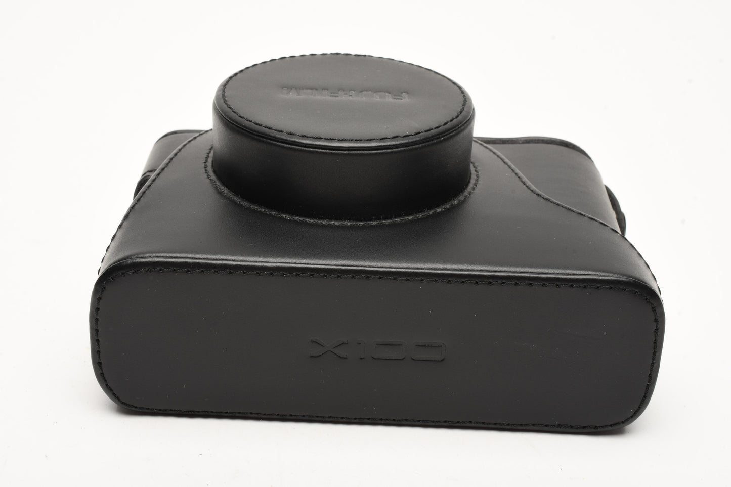 Fujifilm X100 Leather Case (Black) w/Strap, Barely Used