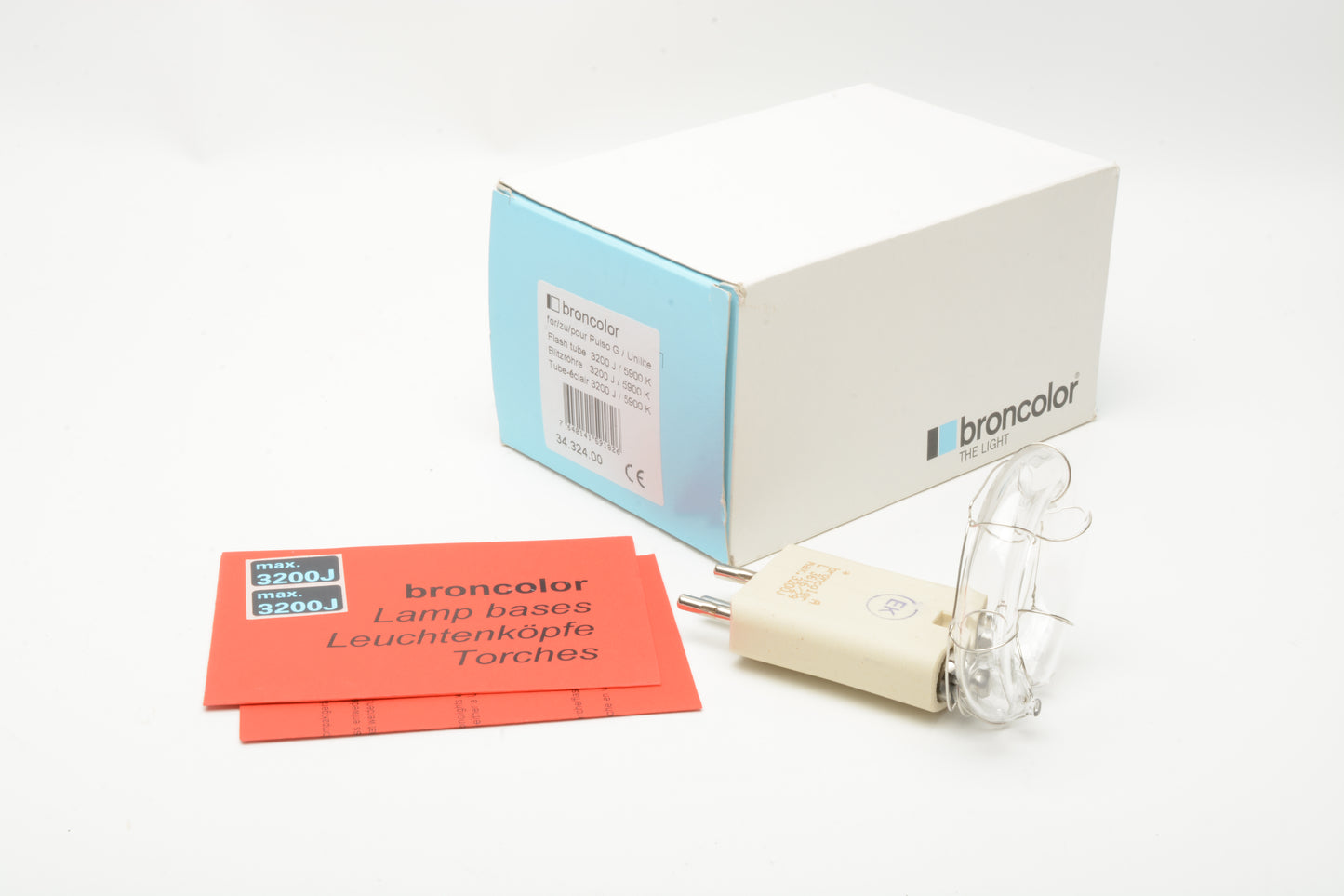 Broncolor 3200w/s Flashtube # B-34.324.00 NIB