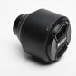 Nikon Nikkor AF-S 85mm f1.4 G Lens w/Hood, Caps, Mint-