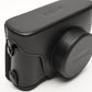 Fujifilm X100 Leather Case (Black) w/Strap, Barely Used