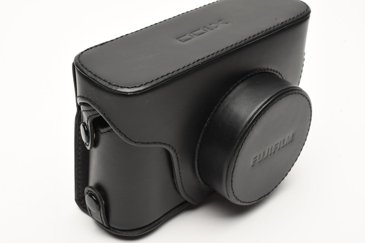 Fujifilm X100 Leather Case (Black) w/Strap, Barely Used