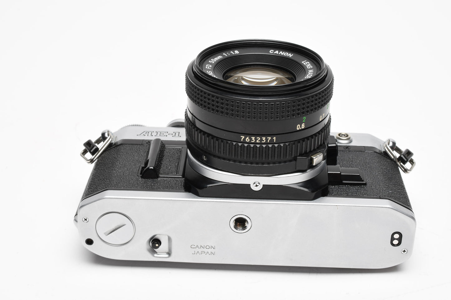 Canon AE-1 35mm SLR Camera w/50mm f1.8 Lens, New Seals! Nice