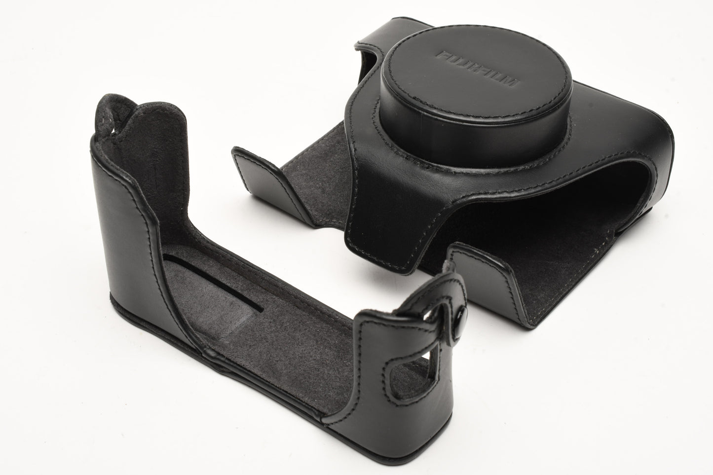 Fujifilm X100 Leather Case (Black) w/Strap, Barely Used