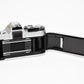 Canon AE-1 35mm SLR Camera w/50mm f1.8 Lens, New Seals! Nice