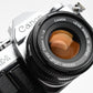 Canon AE-1 35mm SLR Camera w/50mm f1.8 Lens, New Seals! Nice
