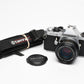 Pentax ME Super 35mm SLR w/50mm f1.7, Strap, New seals, Tested