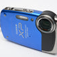 Fujifilm waterproof XP20 14.2MP Digital Point& Shoot camera - clean, tested (Blue)