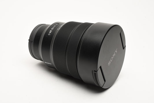 Sony FE 12-24mm f4 G zoom lens, Caps, Case, Mint-, Sharp!