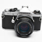 Pentax ME Super 35mm SLR w/50mm f1.7, Strap, New seals, Tested