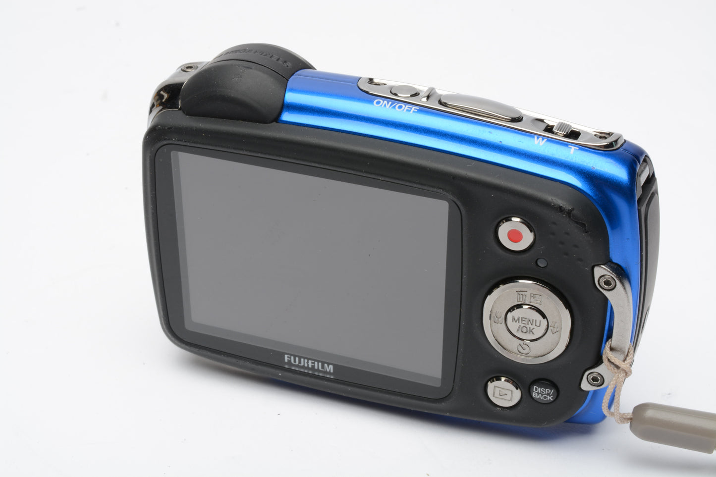 Fujifilm waterproof XP20 14.2MP Digital Point& Shoot camera - clean, tested (Blue)