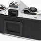 Pentax ME Super 35mm SLR w/50mm f1.7, Strap, New seals, Tested