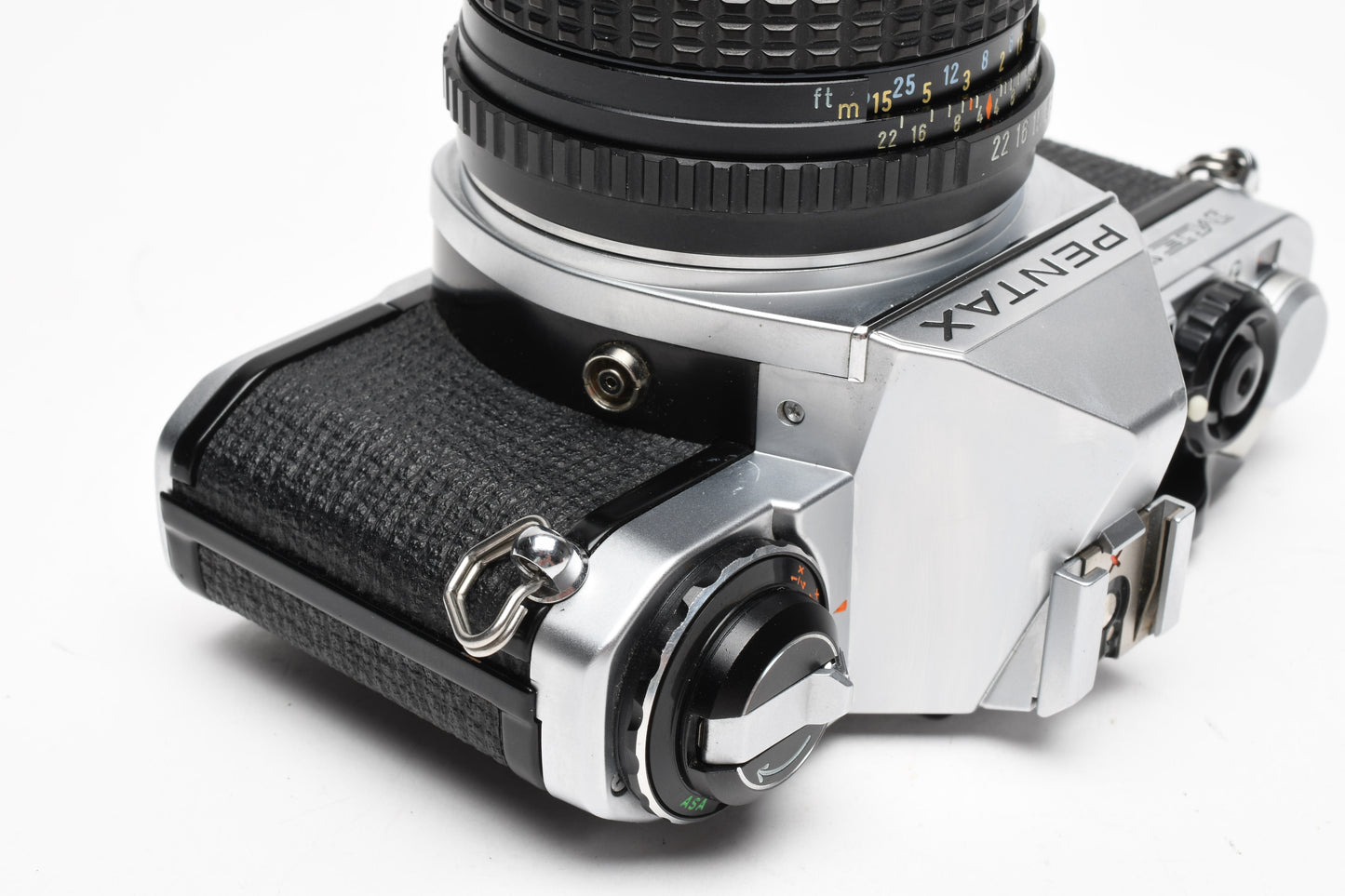 Pentax ME Super 35mm SLR w/50mm f1.7, Strap, New seals, Tested