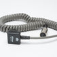 Nikon SC-17 TTL coiled cable *modified with multi-pin connector (Quantum?)