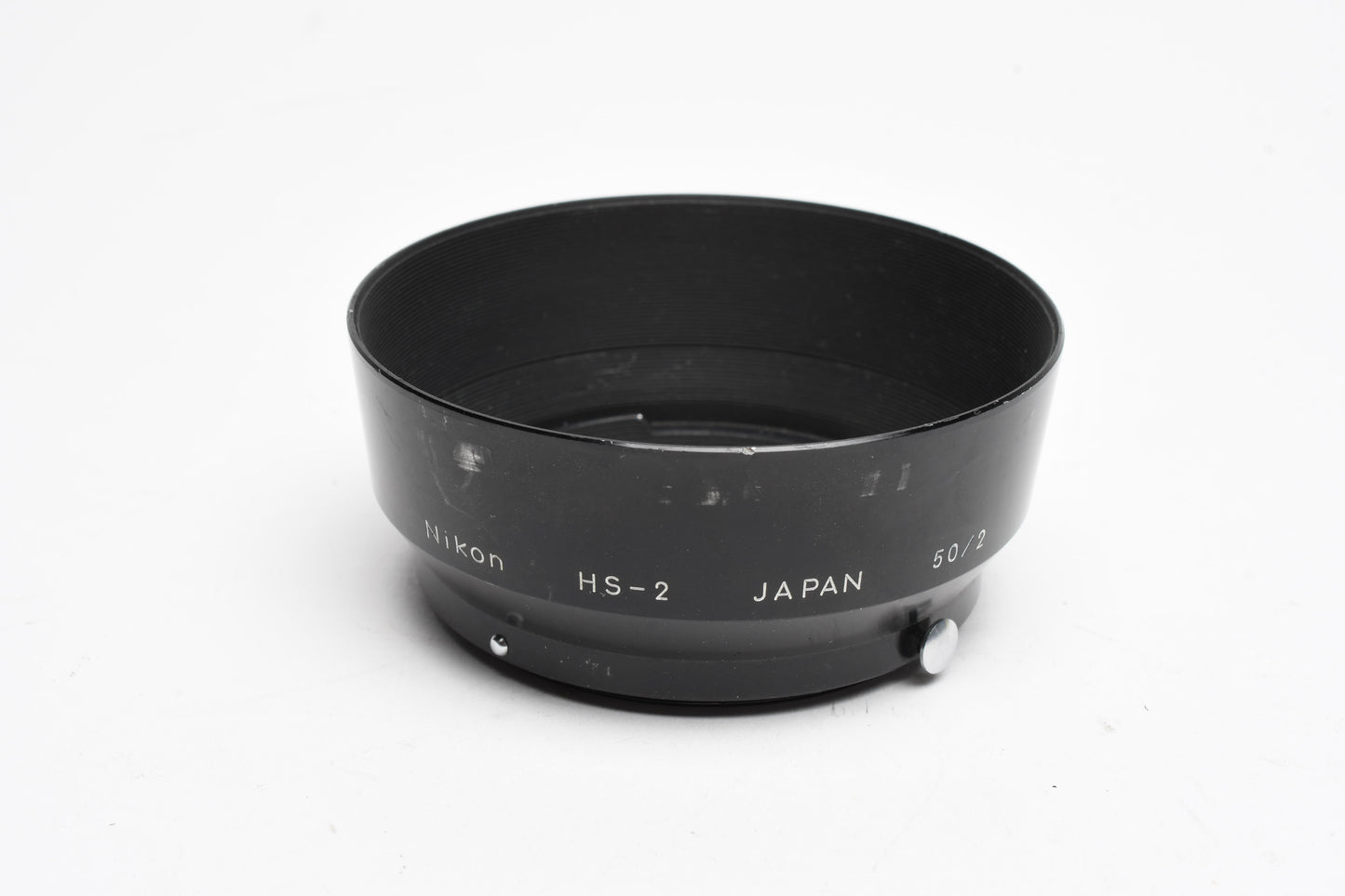 Nikon HS-2 metal lens hood for Nikkor 50mm f2 lens