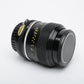 Nikon Nikkor Non-AI 105mm F2.5 Portrait Lens, caps, clean & sharp