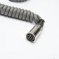 Nikon SC-17 TTL coiled cable *modified with multi-pin connector (Quantum?)