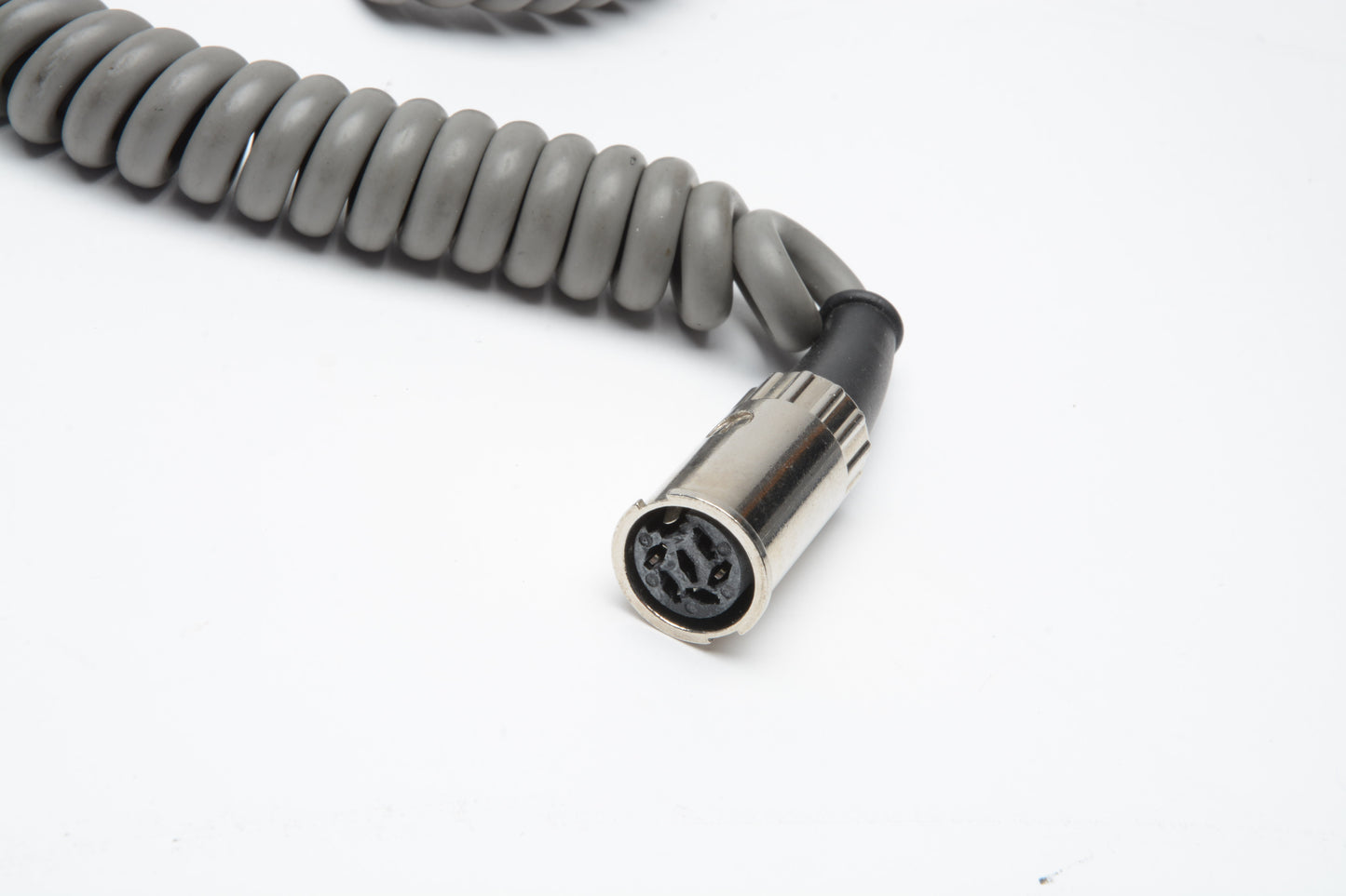 Nikon SC-17 TTL coiled cable *modified with multi-pin connector (Quantum?)