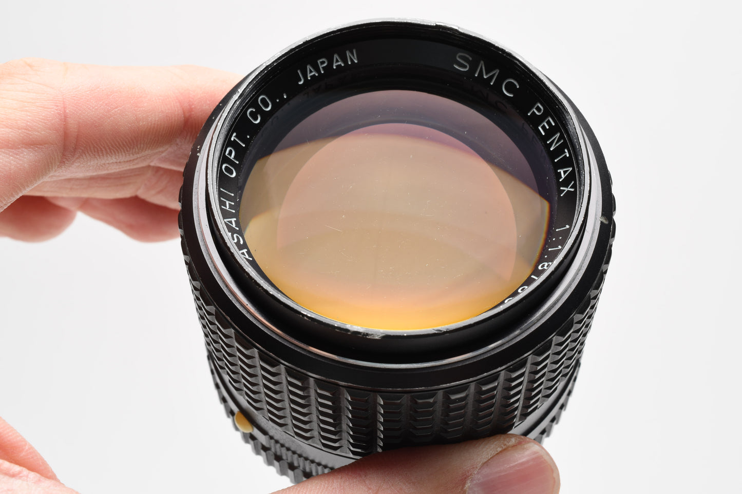 Pentax SMC 85mm f1.8 PK Mount, Caps, Hood, Very sharp!